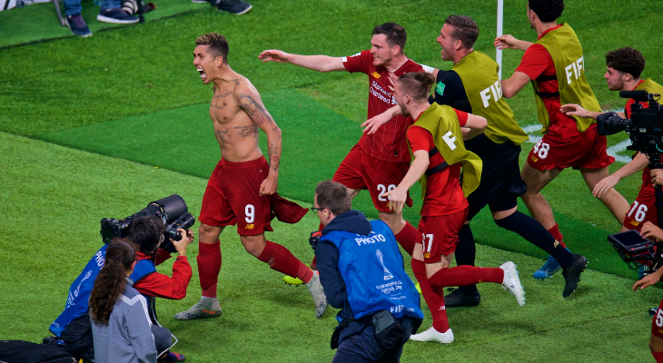  Roberto Firmino fez dois dos três gols do campeão Liverpool no Mundial de Clubes!