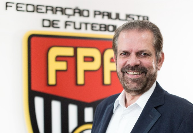  Reinaldo Carneiro Bastos, presidente da Federação Paulista de Futebol (FPF)!