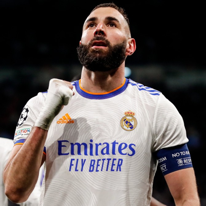  Benzema voltou a marcar e colocou o Real Madrid nas semifinais da UEFA Champions League!