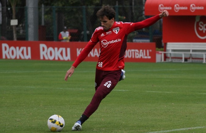  Igor Gomes durante treino