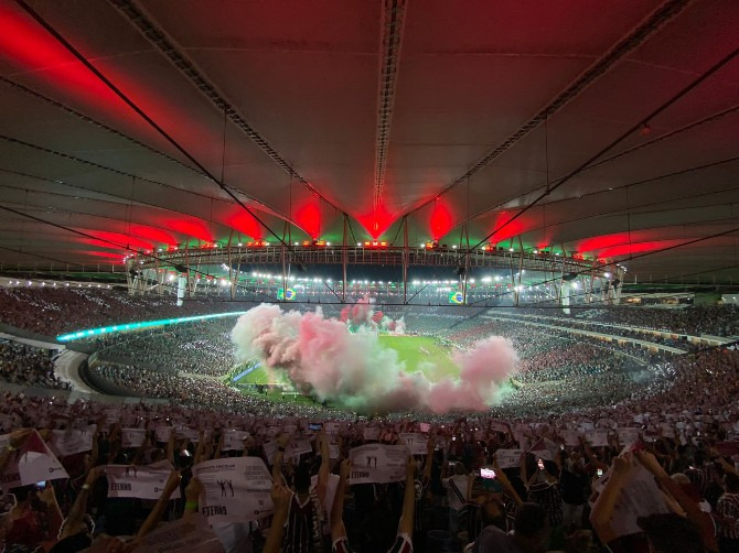  Retrospecto equilibrado no Maracanã entre Fluminense e Atlético Goianiense!