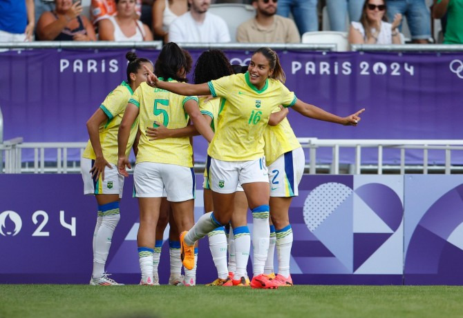  Brasil se classificou no futebol feminino das Olimpíadas 2024!