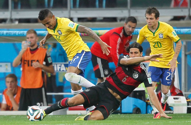  Em campo, Brasil foi goleado pela Alemanha e acabou eliminado na semifinal!