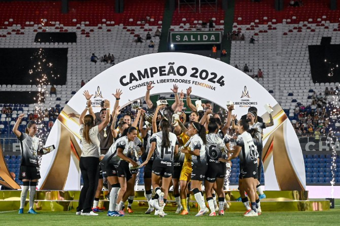  Todos os títulos do Corinthians na Libertadores Feminina foram de forma invicta!