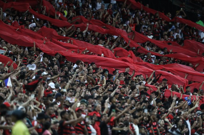  Campeão em campo, o Flamengo também ficou no topo das arquibancadas!