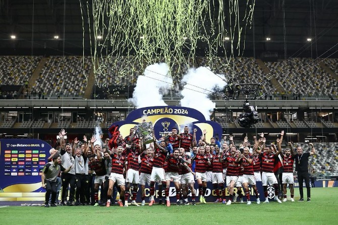  Flamengo conquistou o título da Copa do Brasil em 2024!