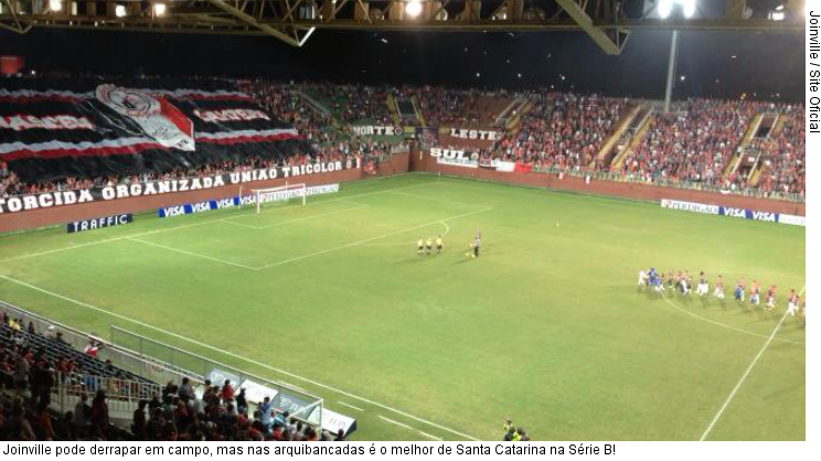  Joinville pode derrapar em campo, mas nas arquibancadas é o melhor de Santa Catarina na Série B!