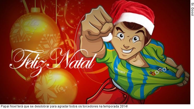  Papai Noel terá que se desdobrar para agradar todos os torcedores na temporada 2014!