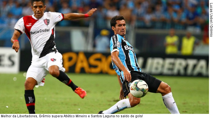  Melhor da Libertadores, Grêmio supera Atlético Mineiro e Santos Laguna no saldo de gols!