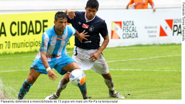  Paysandu defenderá a invencibilidade de 15 jogos em mais um Re-Pa na temporada!