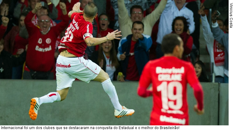  Internacional foi um dos clubes que se destacaram na conqusita do Estadual e o melhor do Brasileirão!