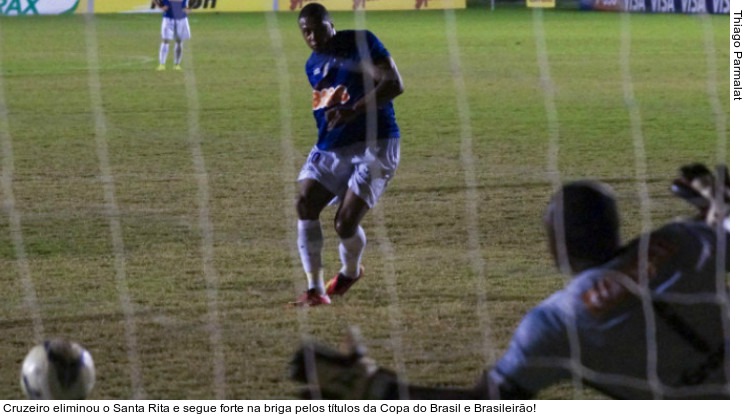  Cruzeiro eliminou o Santa Rita e segue forte na briga pelos títulos da Copa do Brasil e Brasileirão!