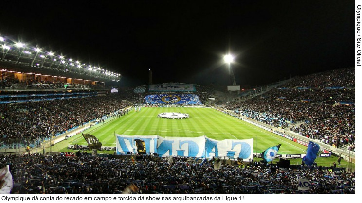  Olympique dá conta do recado em campo e torcida dá show nas arquibancadas da Ligue 1!