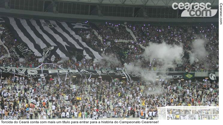  Torcida do Ceará conta com mais um título para entrar para a história do Campeonato Cearense!