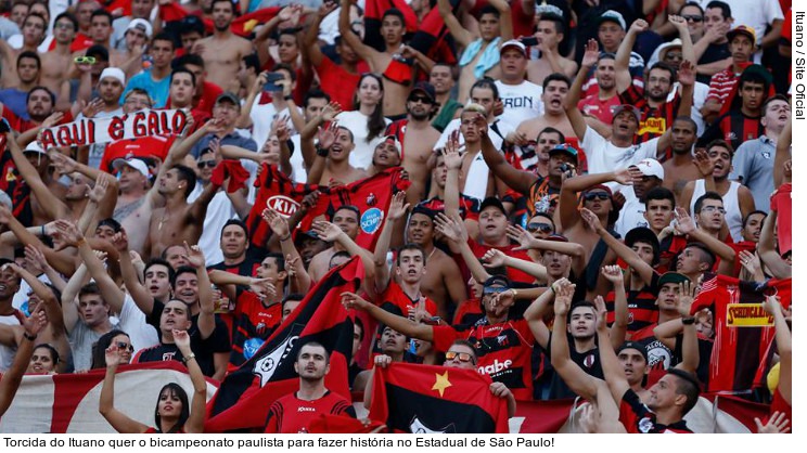  Torcida do Ituano quer o bicampeonato paulista para fazer história no Estadual de São Paulo!