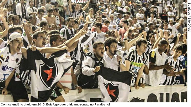  Com calendário cheio em 2015, Botafogo quer o tricampeonato no Paraibano! 