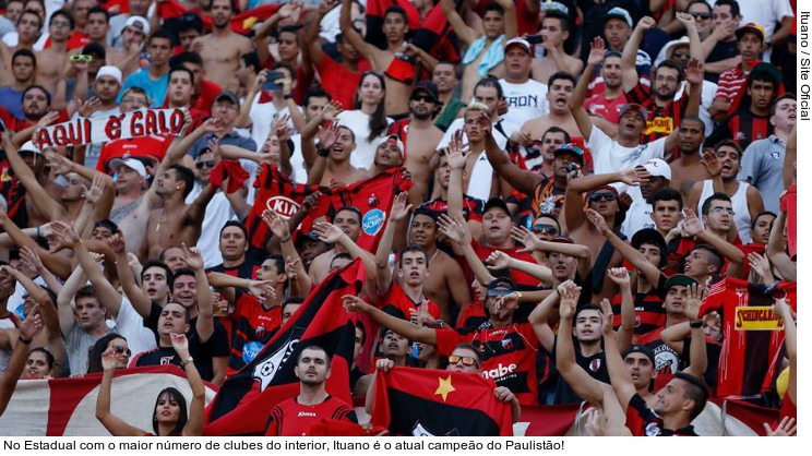  No Estadual com o maior número de clubes do interior, Ituano é o atual campeão do Paulistão!