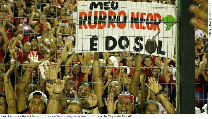  Em duelo contra o Flamengo, Xavante conseguiu o maior público da Copa do Brasil!