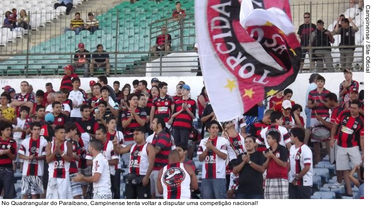  No Quadrangular do Paraibano, Campinense tenta voltar a disputar uma competição nacional!